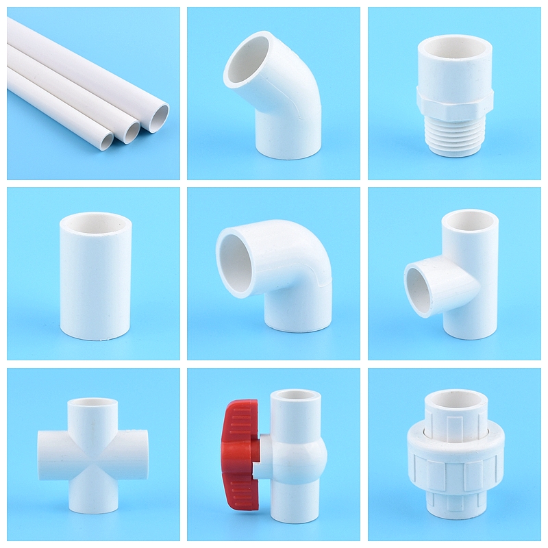 Float Ball Valve - PVC Pipe Connector 20~50mm White Garden