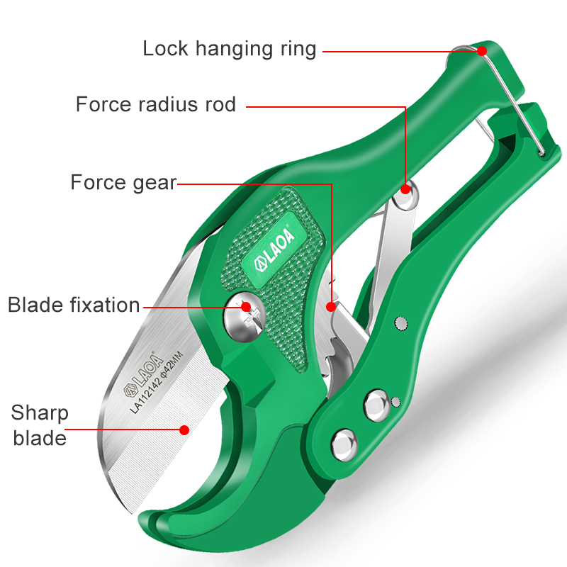 LAOA 42MM PVC Pipe Cutter Alum - огляд і ціна Pipe Cutter Ratchet