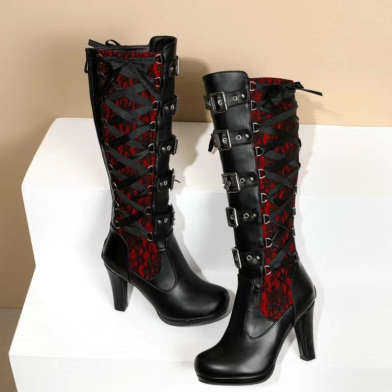 Punk Gothic Style Women's Knee - огляд і ціна Pipe Bending Spring