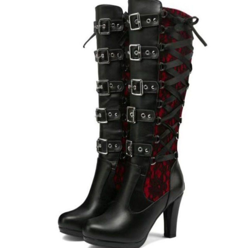 Punk Gothic Style Women's Knee - огляд і ціна Pipe Bending Spring