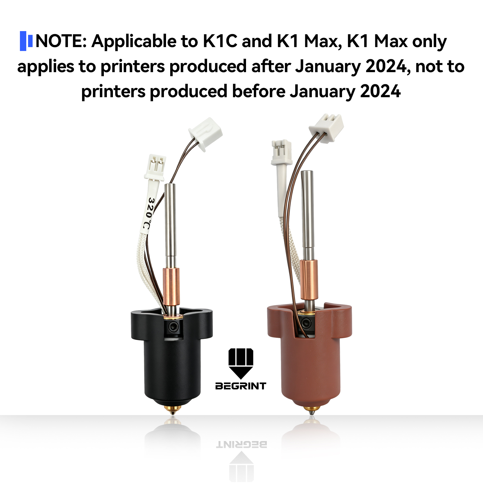 For Creality K1C K1 MAX Hotend - огляд і ціна Creality Printer K1